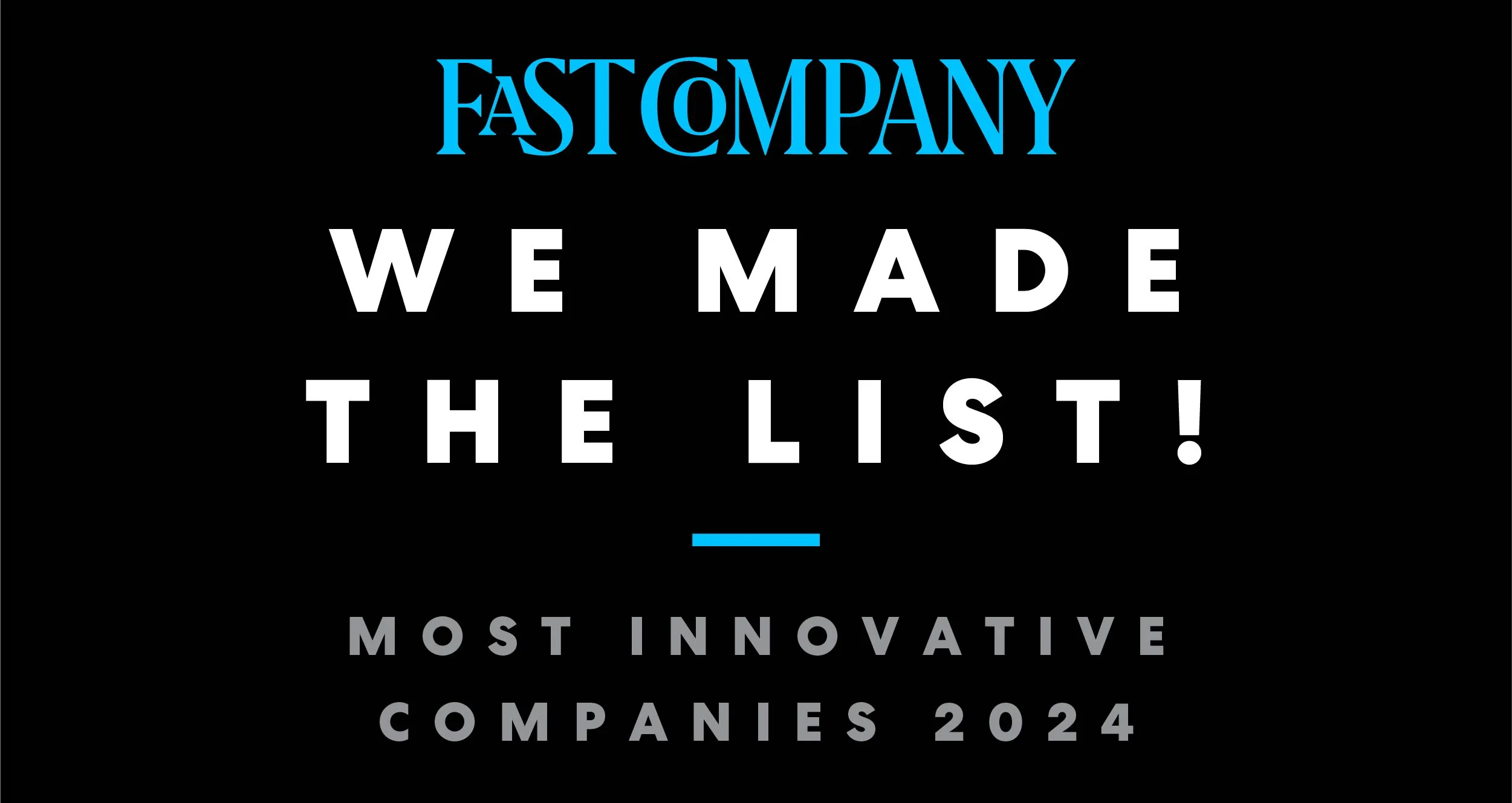 Fast Company's Most Innovative Companies 2024